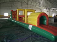 Giant Green Dragon Obstacle Course, Inflatable Water Challenge sports