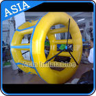 PVC Tarpaulin Inflatable Yellow Water Roller for Kids Pool Water Games