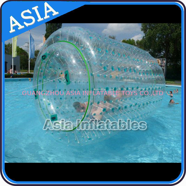 Inflatable Aqua Roller Games For Outdoor Summer Water Entertainment